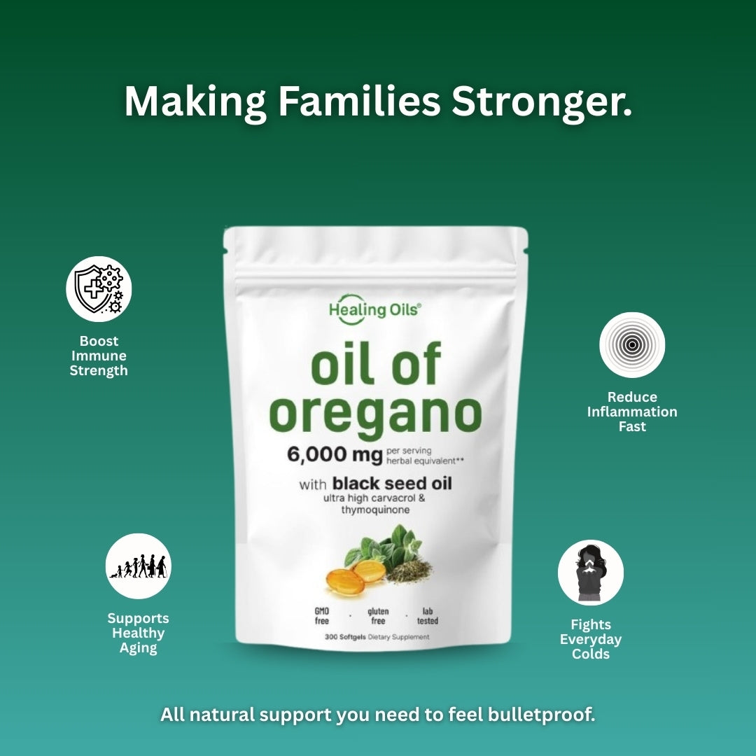 Healing Oils® Oregano Soft Gels