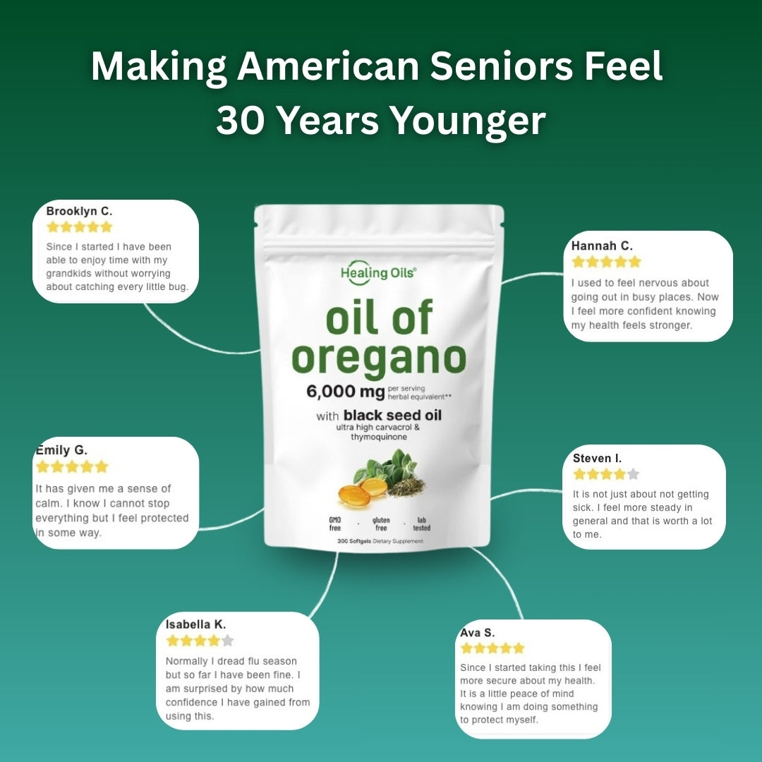 Healing Oils® Oregano Soft Gels