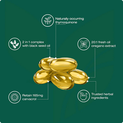 Healing Oils® Oregano Soft Gels
