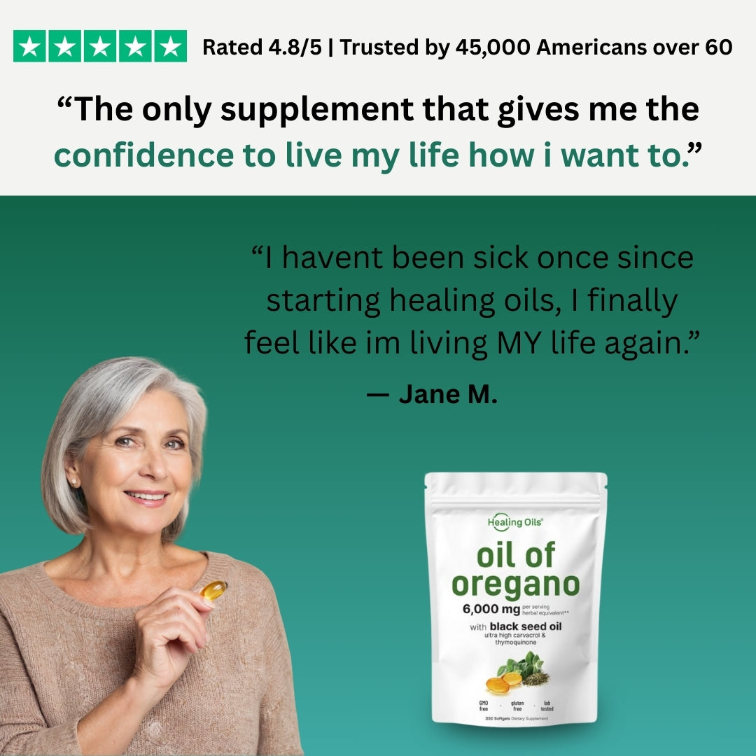 Healing Oils® Oregano Soft Gels